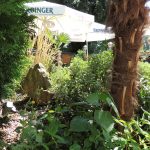 Begrünter Biergarten Rhein-Main-Terrasse